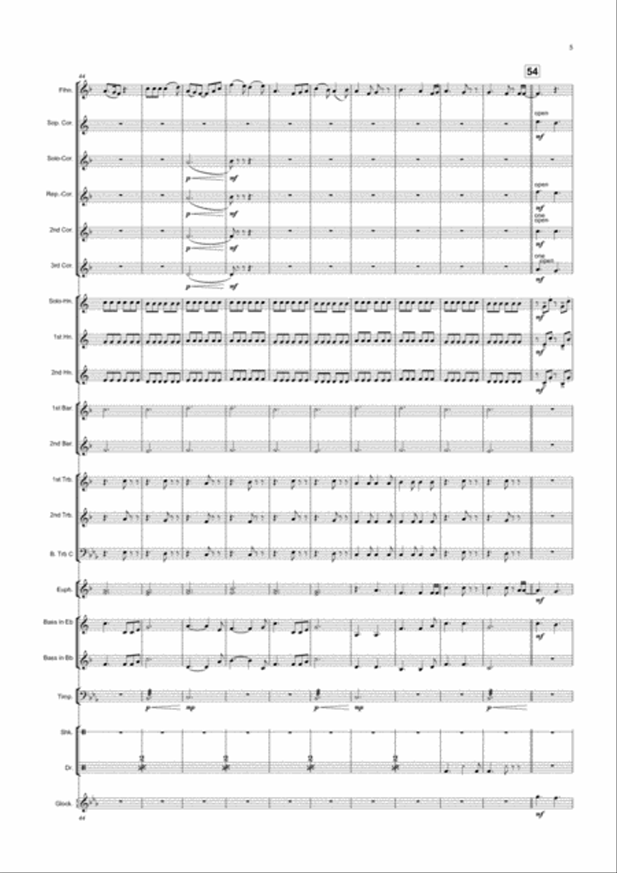 Perfect Brass Ensemble scores gallery preview page 5