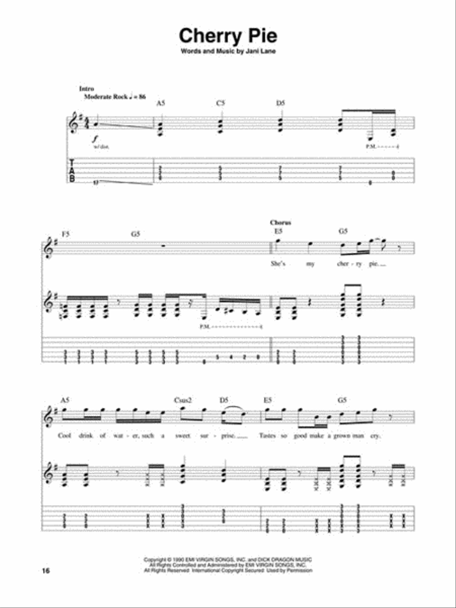 Pop Metal Electric Guitar scores gallery preview page 4