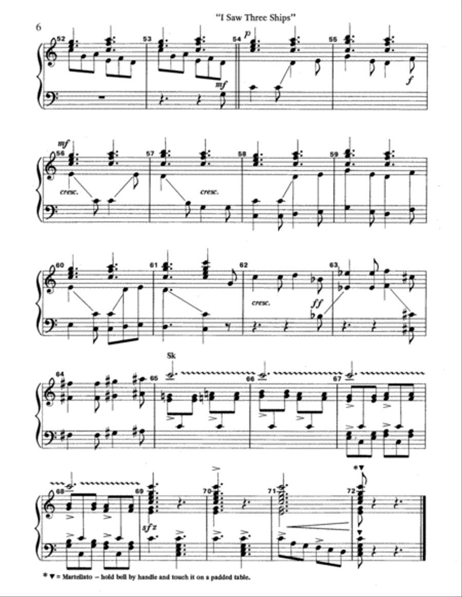 Jubilate Noel 3-Octaves scores gallery preview page 12