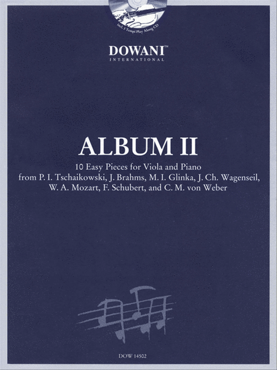 Album Vol. II (Easy) Viola and Piano Piano Accompaniment scores gallery preview page 1