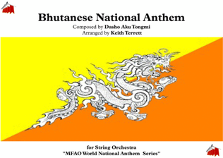 Book cover for Bhutanese National Anthem for String Orchestra