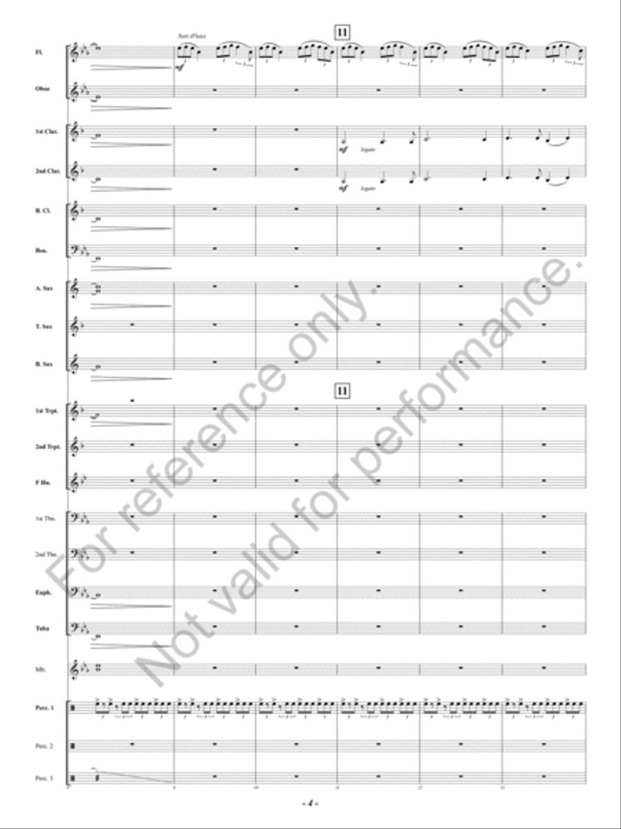 Celtic Holy Night Celtic Holy Night Concert Band scores gallery preview page 5