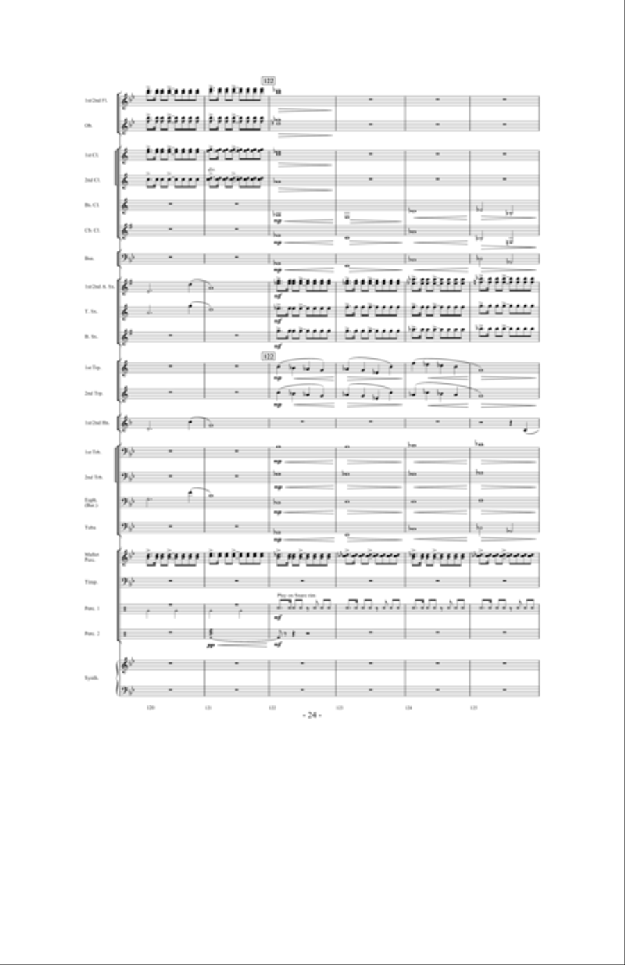 Earhart Earhart Concert Band scores gallery preview page 23