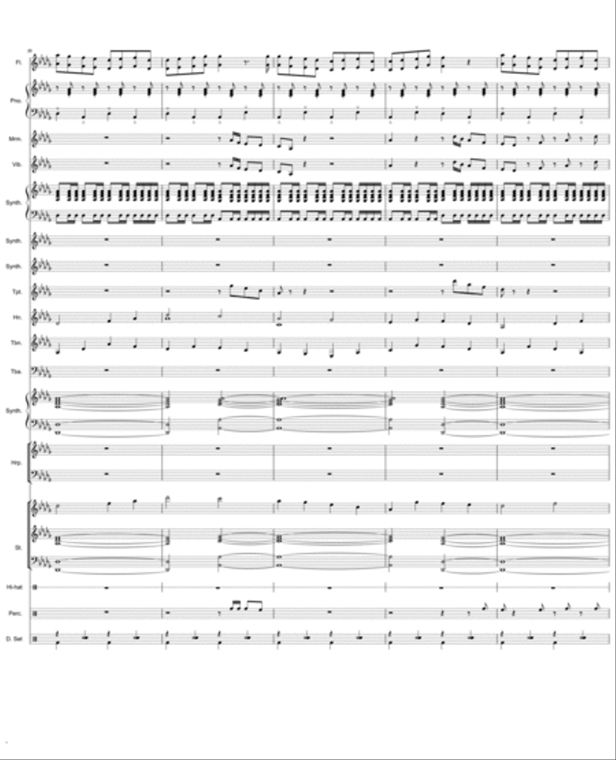 Wan Nee Feela Flute scores gallery preview page 4