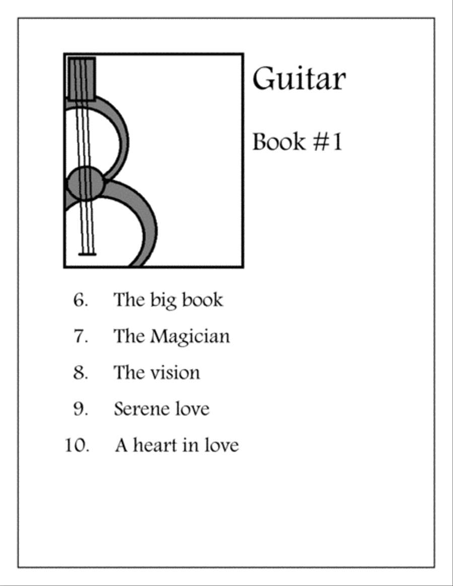 Classical Guitar - Book 1 Acoustic Guitar scores gallery preview page 3
