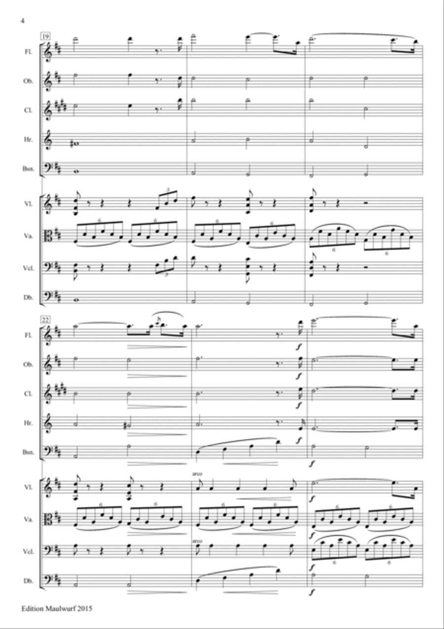 Cantique de Noël Bassoon scores gallery preview page 6
