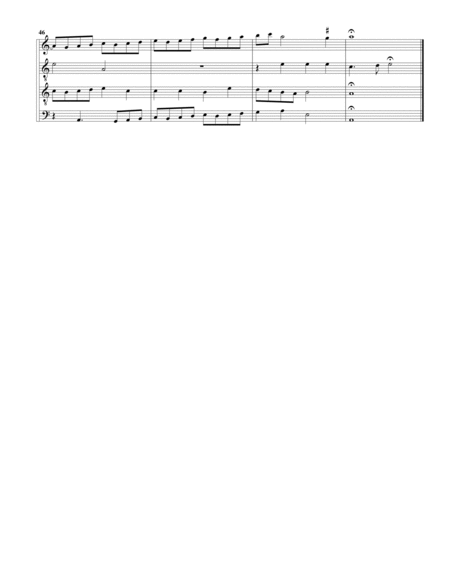Schanson (=Chanson) (arrangement for 4 recorders)