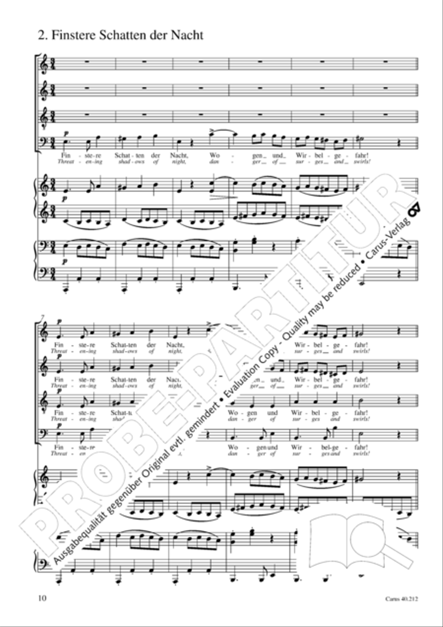 Neue Liebeslieder-Walzer, Op. 65 Choir scores gallery preview page 11