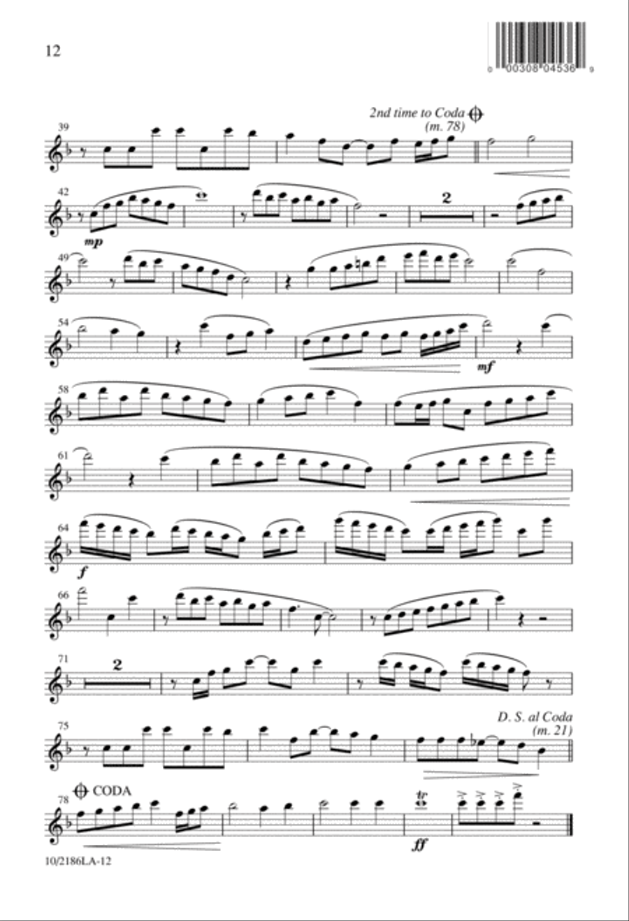 A Christmas Proclamation A Christmas Proclamation 4-Part scores gallery preview page 12