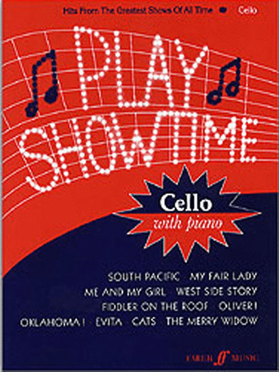 Play Showtime for Cello, Book 1 Piano Accompaniment scores gallery preview page 1