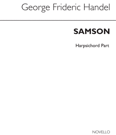 Samson (Harpsichord Part)