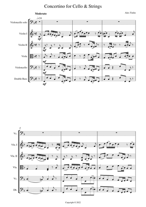 Concertino for Cello and Strings