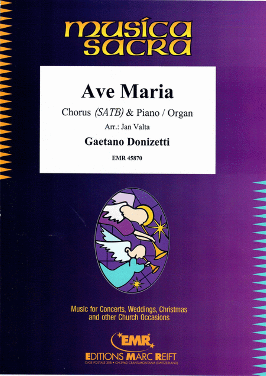 Ave Maria Ave Maria 4-Part scores gallery preview page 1