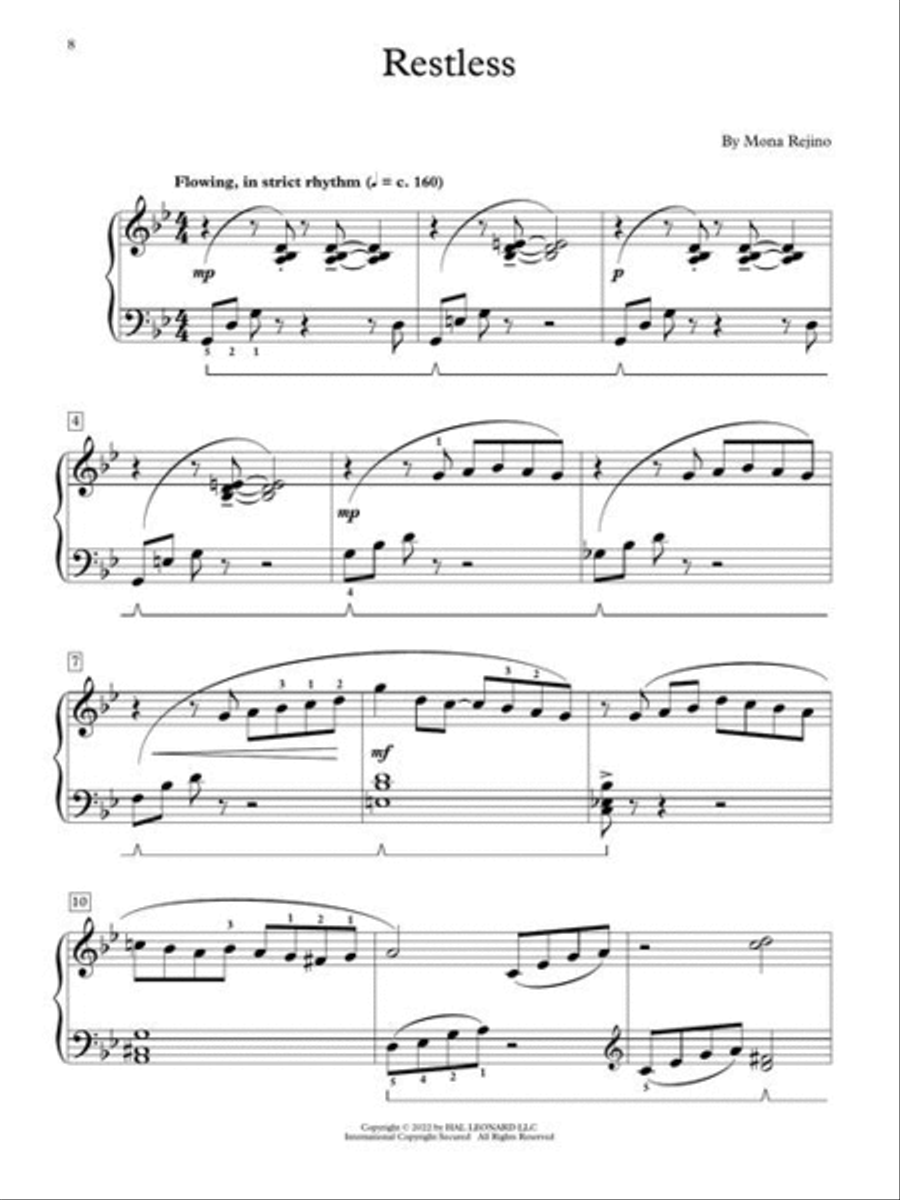 Reflections & Relaxations Piano Method scores gallery preview page 6