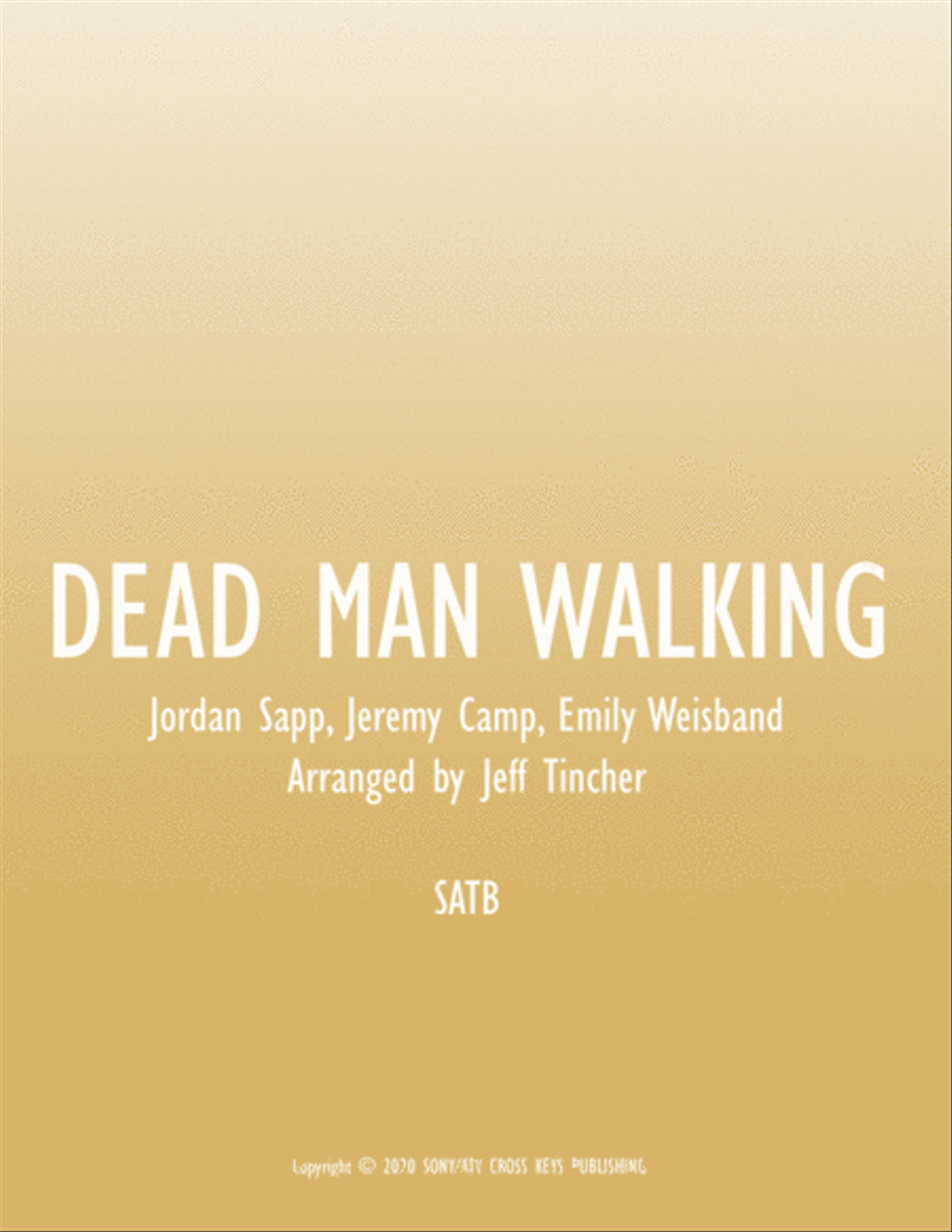 Dead Man Walking 4-Part scores gallery preview page 1