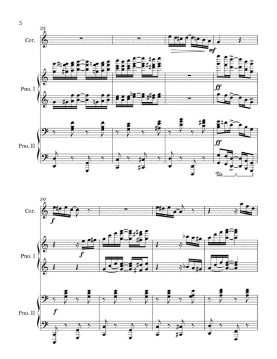 A Breeze from Alabama Trumpet Solo scores gallery preview page 6