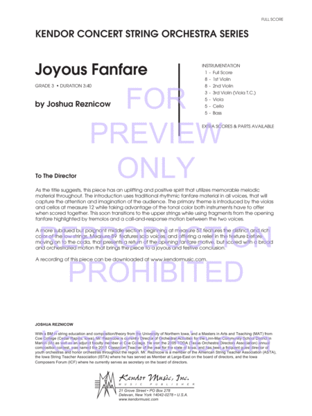 Joyous Fanfare image number null