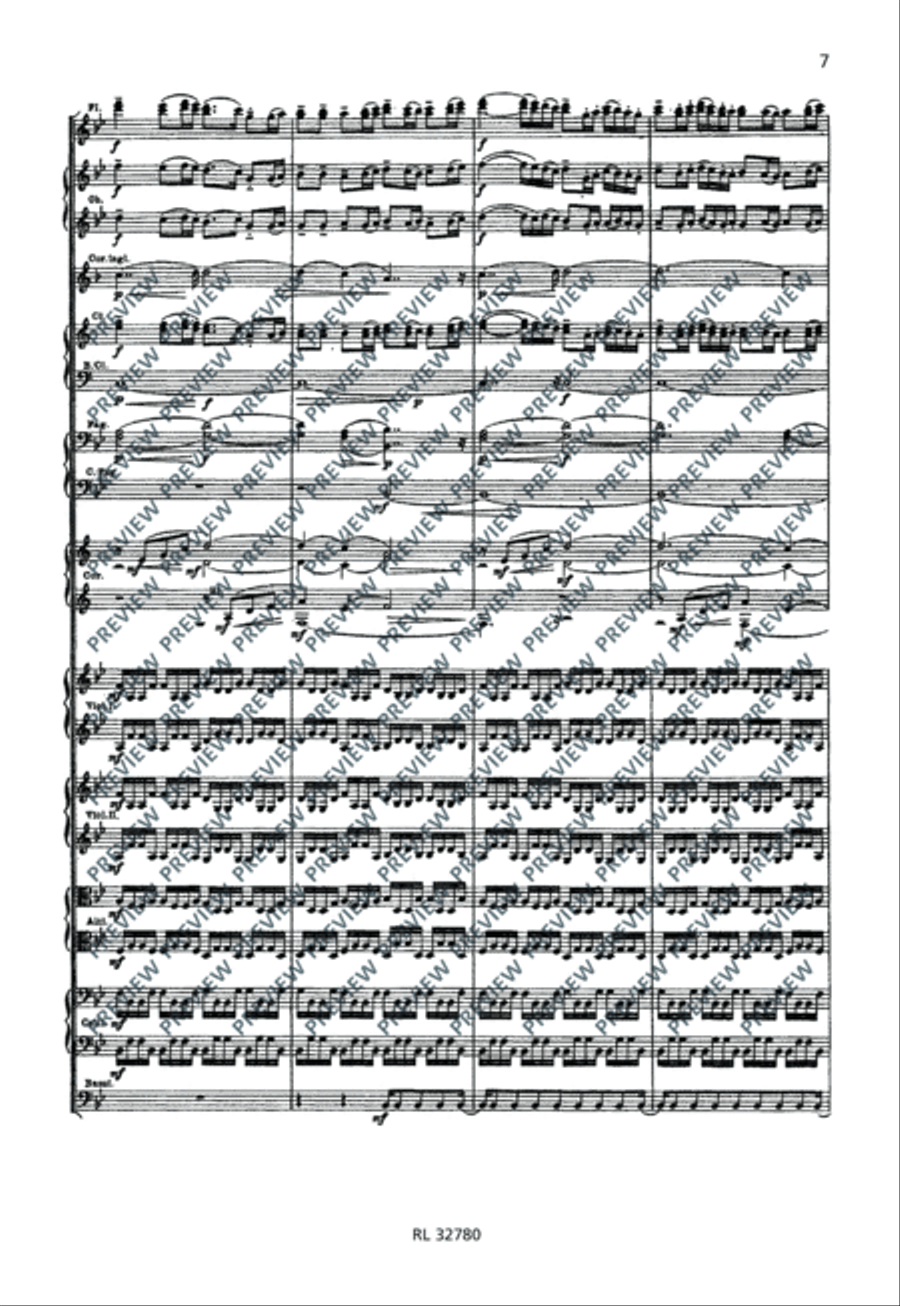 Pohjola's Daughter Orchestra scores gallery preview page 8