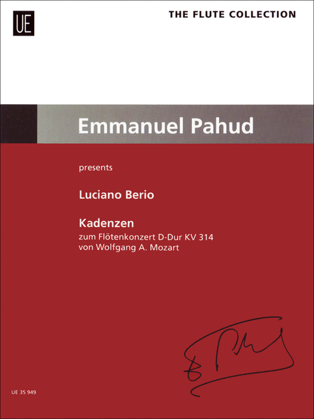 Luciano Berio : Cadenzas