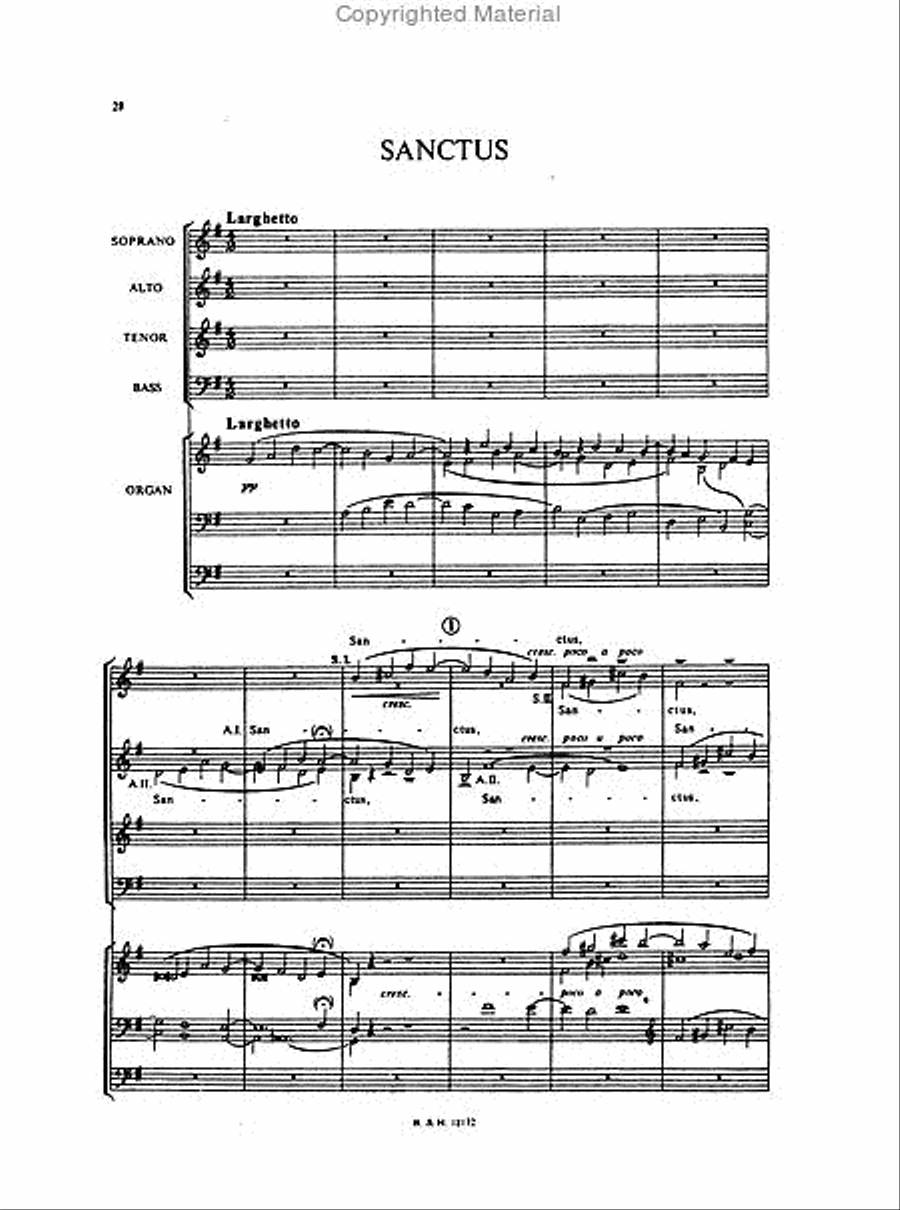 Missa Brevis Choir scores gallery preview page 4