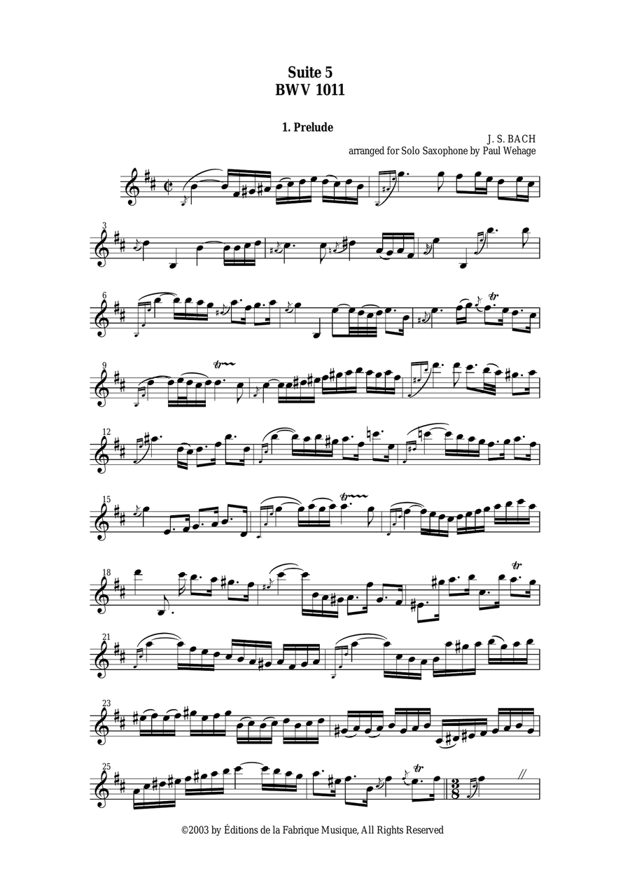 J.S. Bach: 