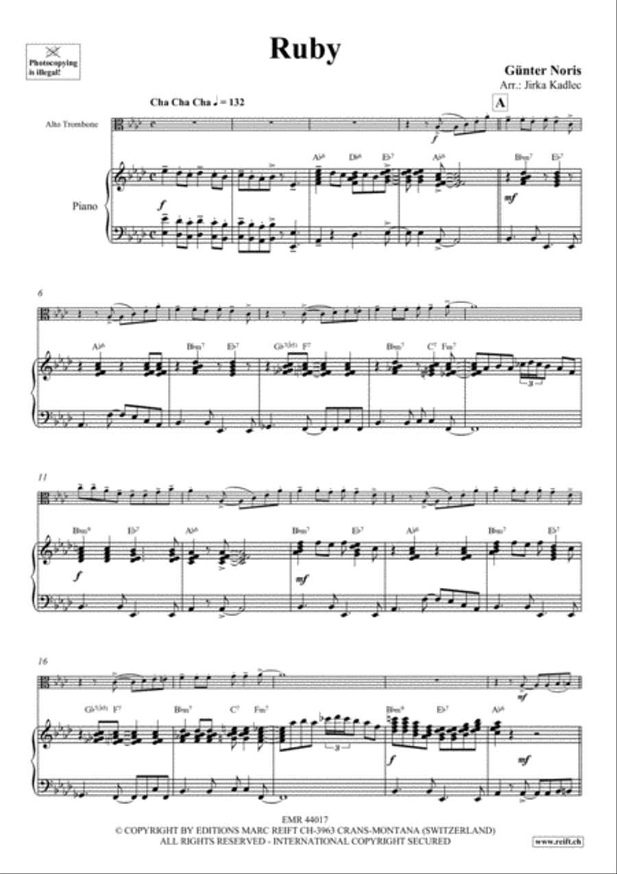Ruby Piano Accompaniment scores gallery preview page 4