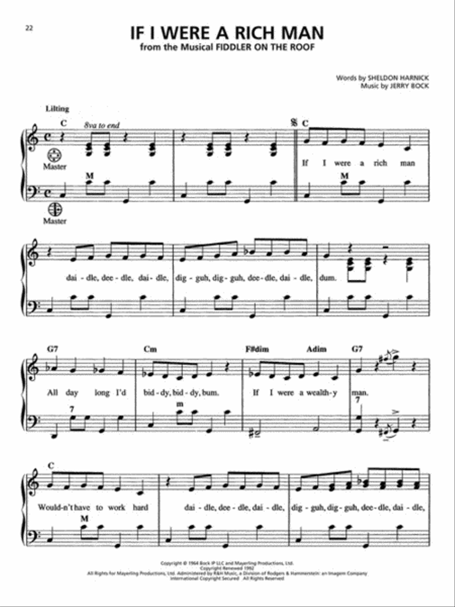 Broadway Favorites for Accordion - 2nd Edition Accordion scores gallery preview page 4