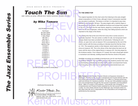 Touch The Sun image number null