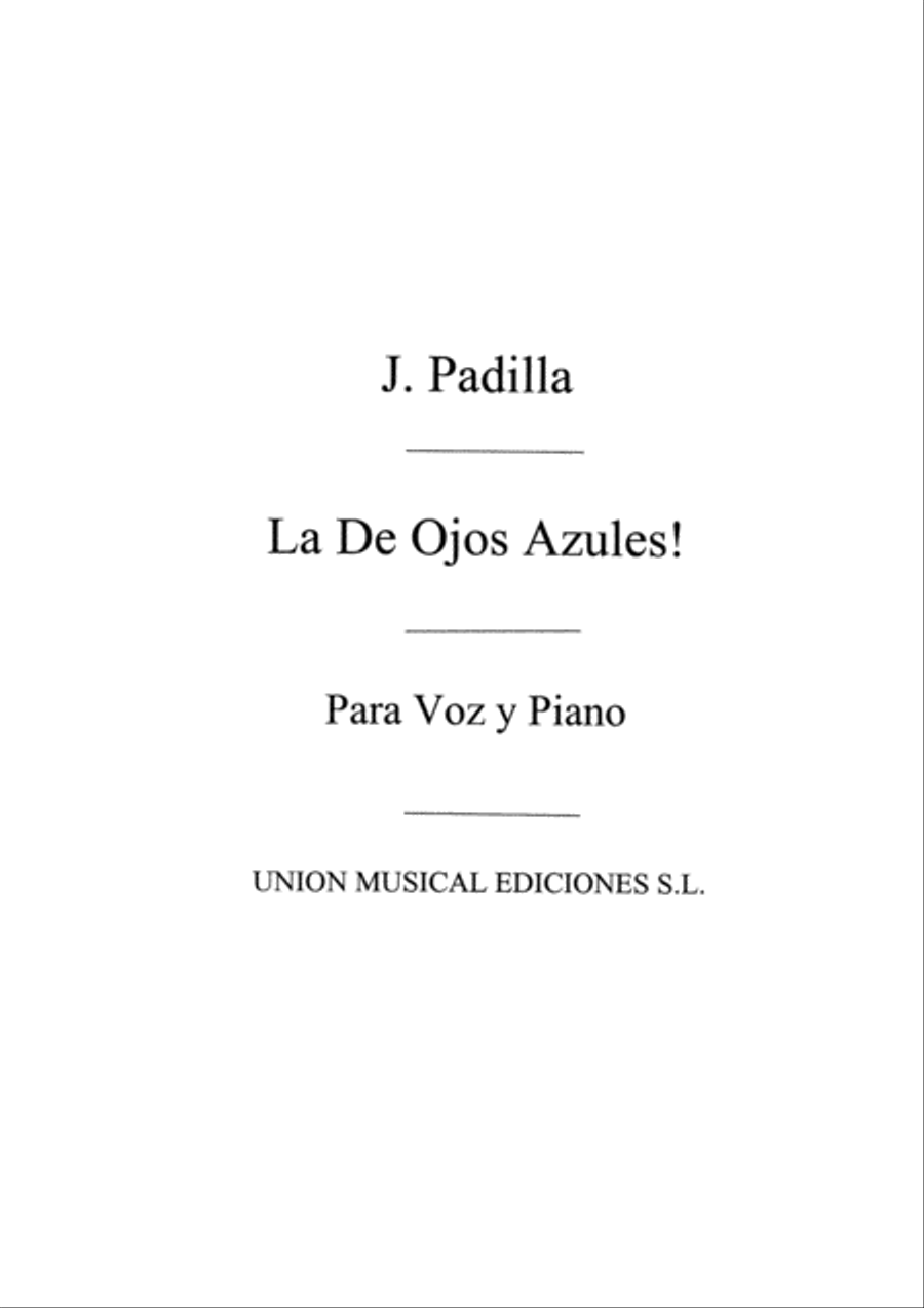 Le De Ojos Azules Voice Solo scores gallery preview page 1