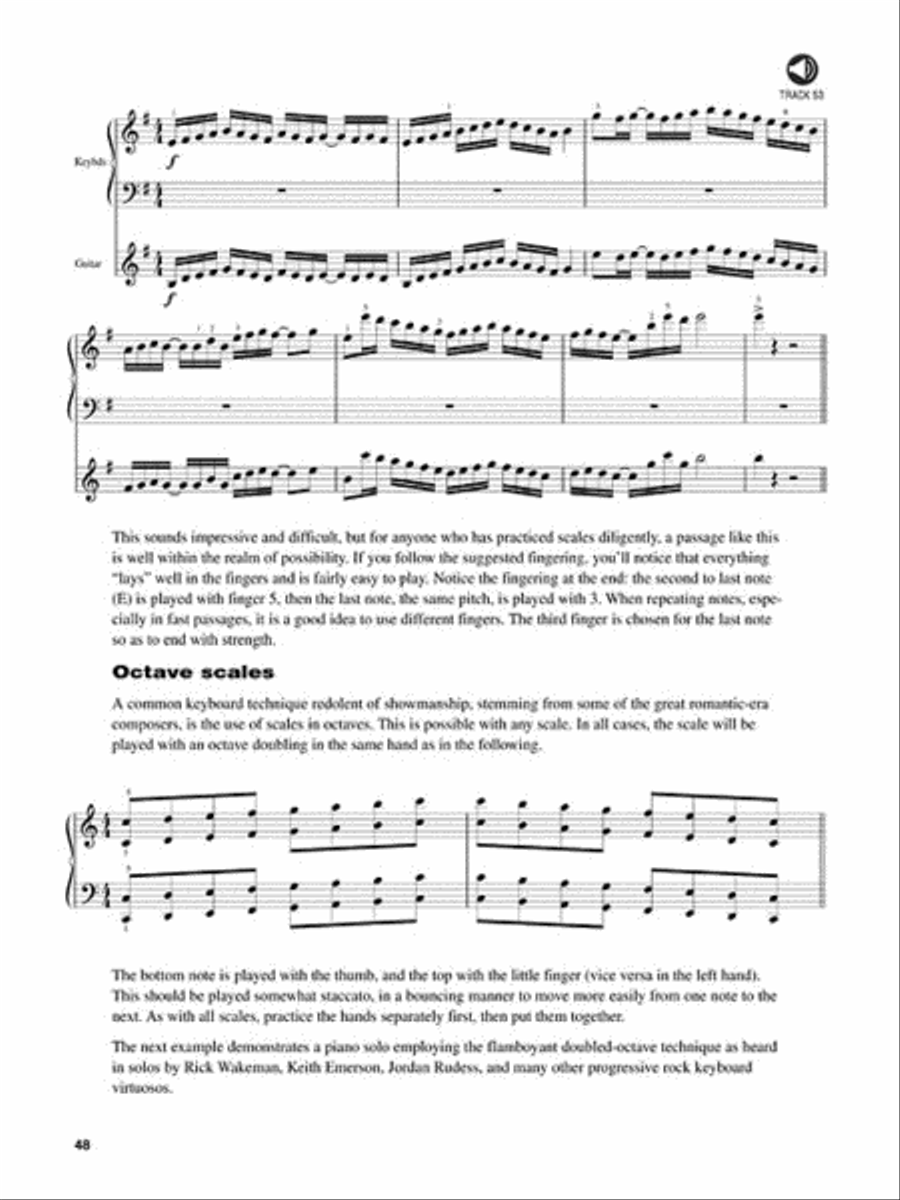 Progressive Rock Keyboard Piano Method scores gallery preview page 6