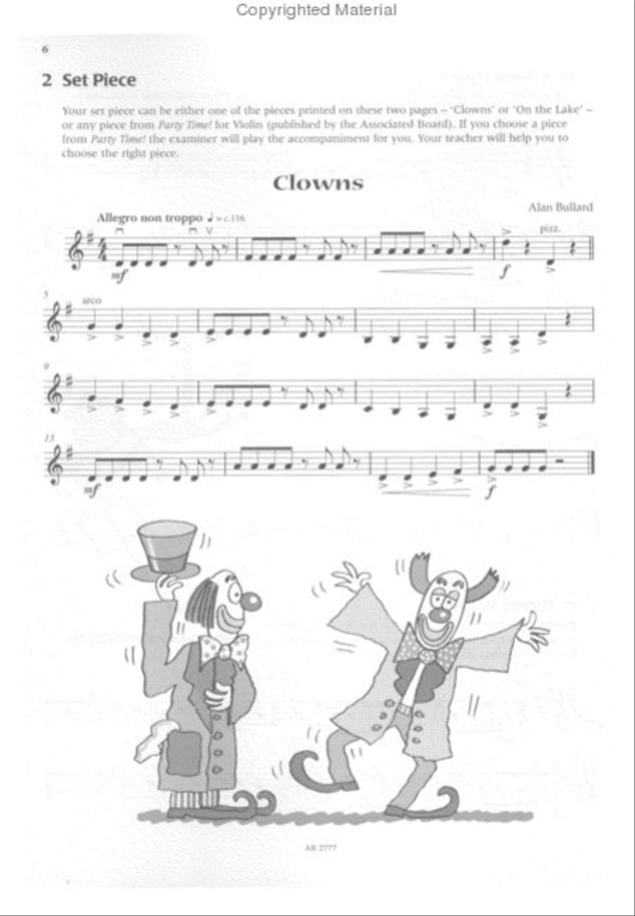 Violin Prep Test Violin Solo scores gallery preview page 3