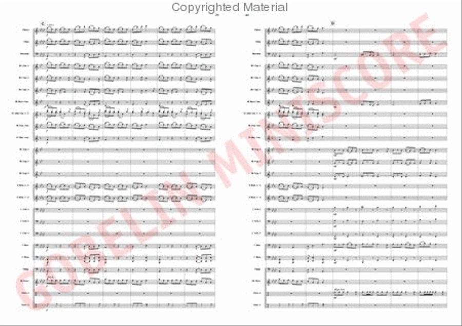 Land of Legends Concert Band scores gallery preview page 20
