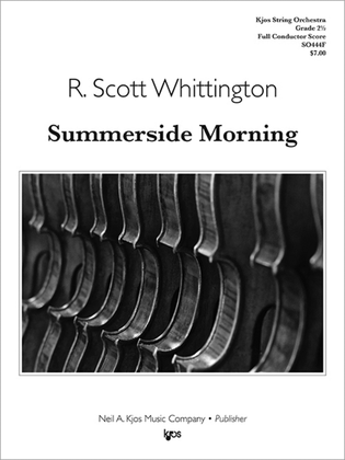 Summerside Morning - Score
