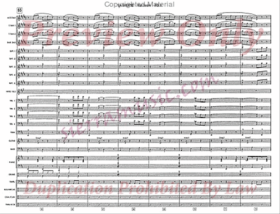 La Suerte De Los Tontos Jazz Ensemble scores gallery preview page 10