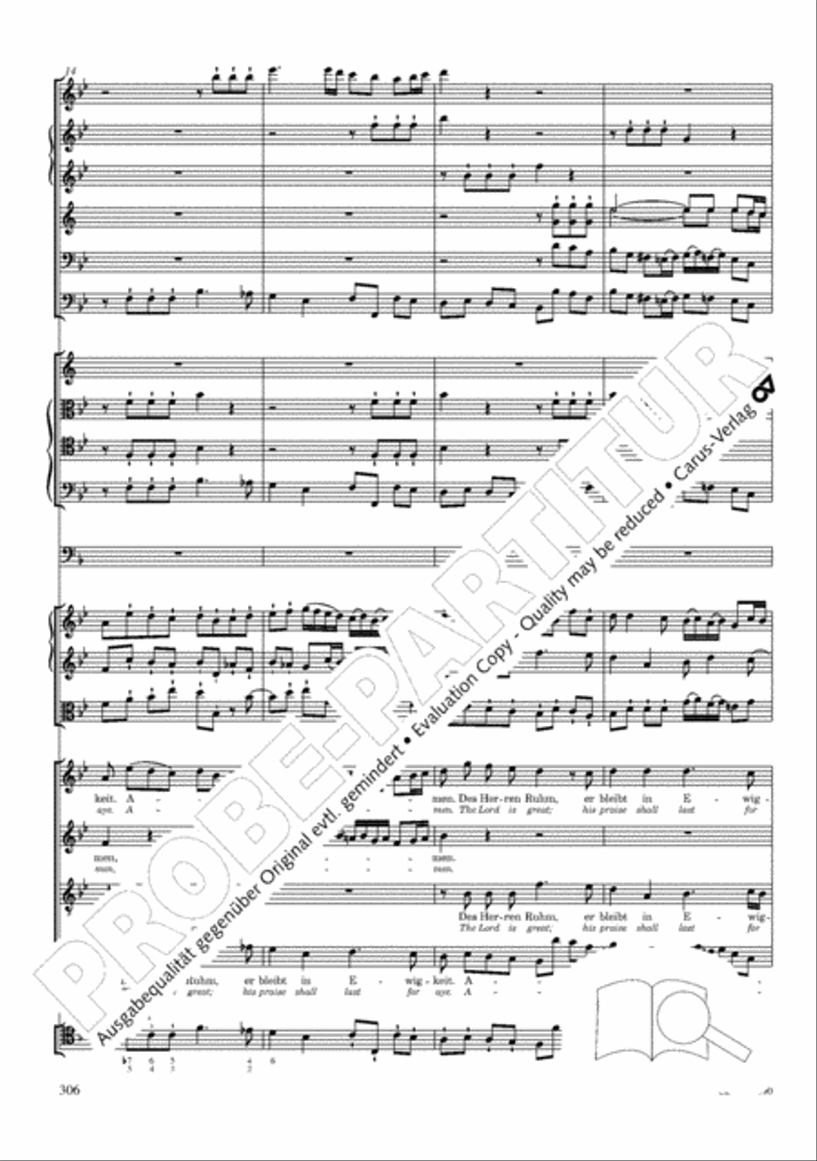 The Creation (Die Schopfung) 4-Part scores gallery preview page 326