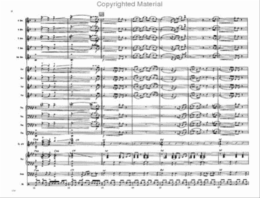 Wind Dancer Jazz Ensemble scores gallery preview page 15