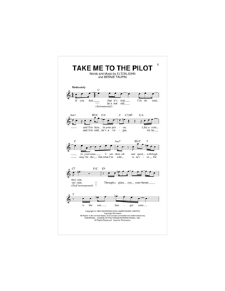 Book cover for Take Me To The Pilot