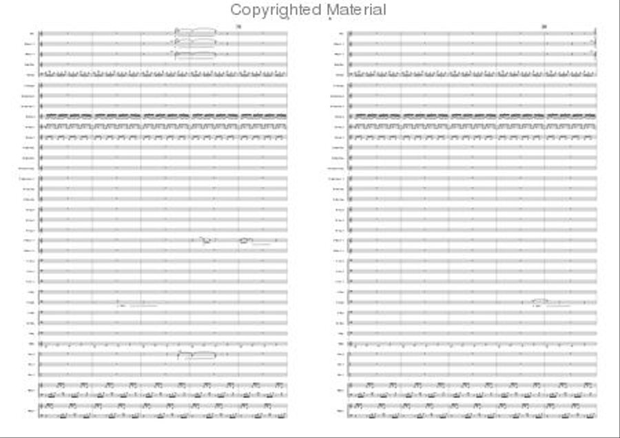 Variations on a Pentatonic Theme Concert Band scores gallery preview page 3