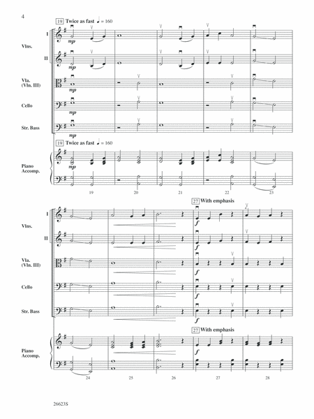 Chinese String Fantasy: Score