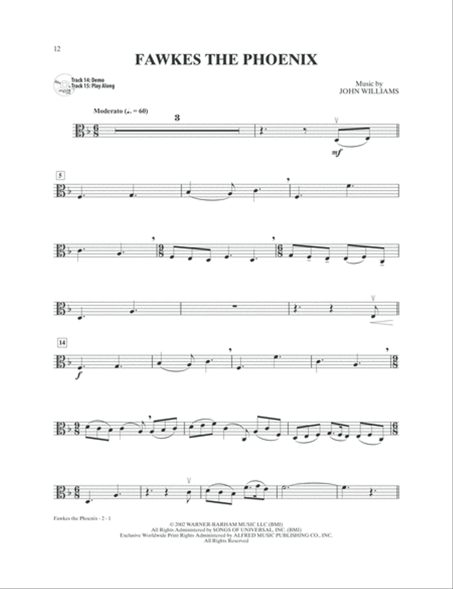 Harry Potter Instrumental Solos for Strings String Orchestra scores gallery preview page 11