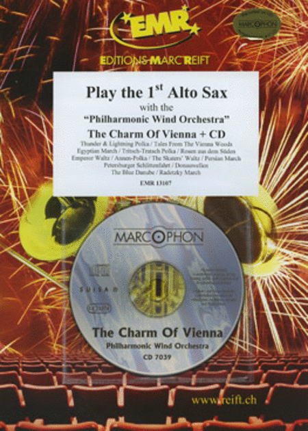 Play the 1st Alto Sax with the Philharmonic Wind Orchestra (with CD)