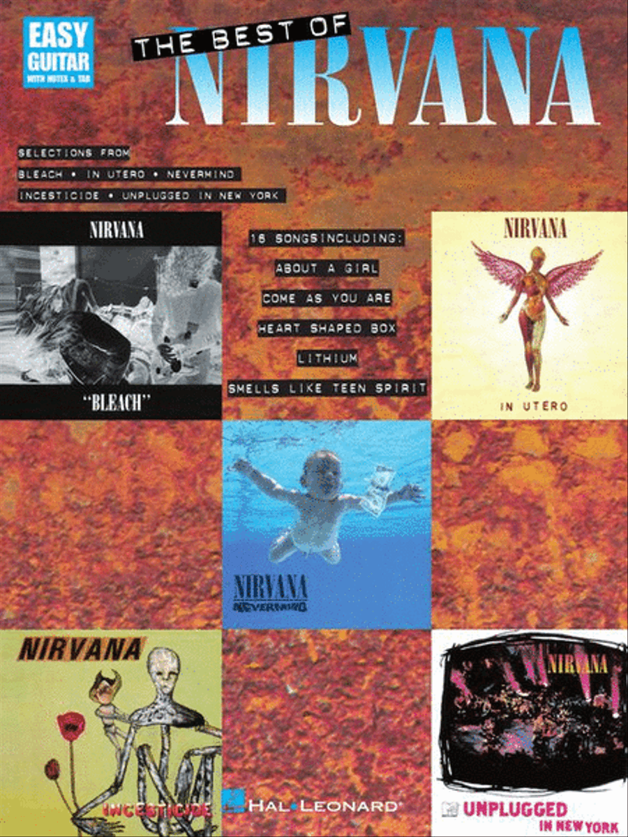 The Best of Nirvana Electric Guitar scores gallery preview page 2