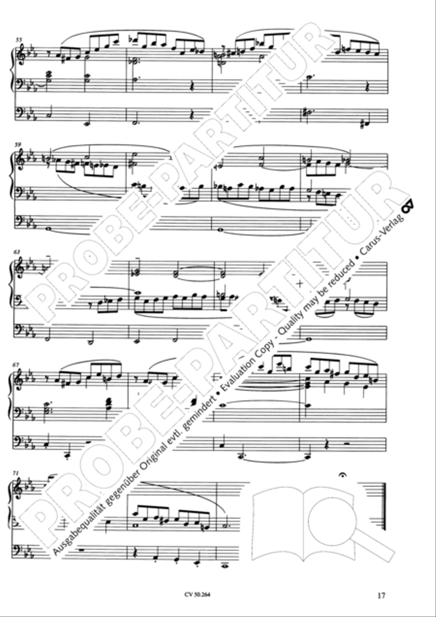 Free organ music for the Worship Service Organ Solo scores gallery preview page 18