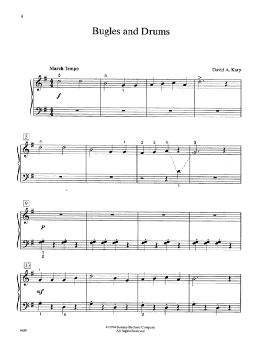 Cream of the Crop, Book 1 Piano Solo scores gallery preview page 3
