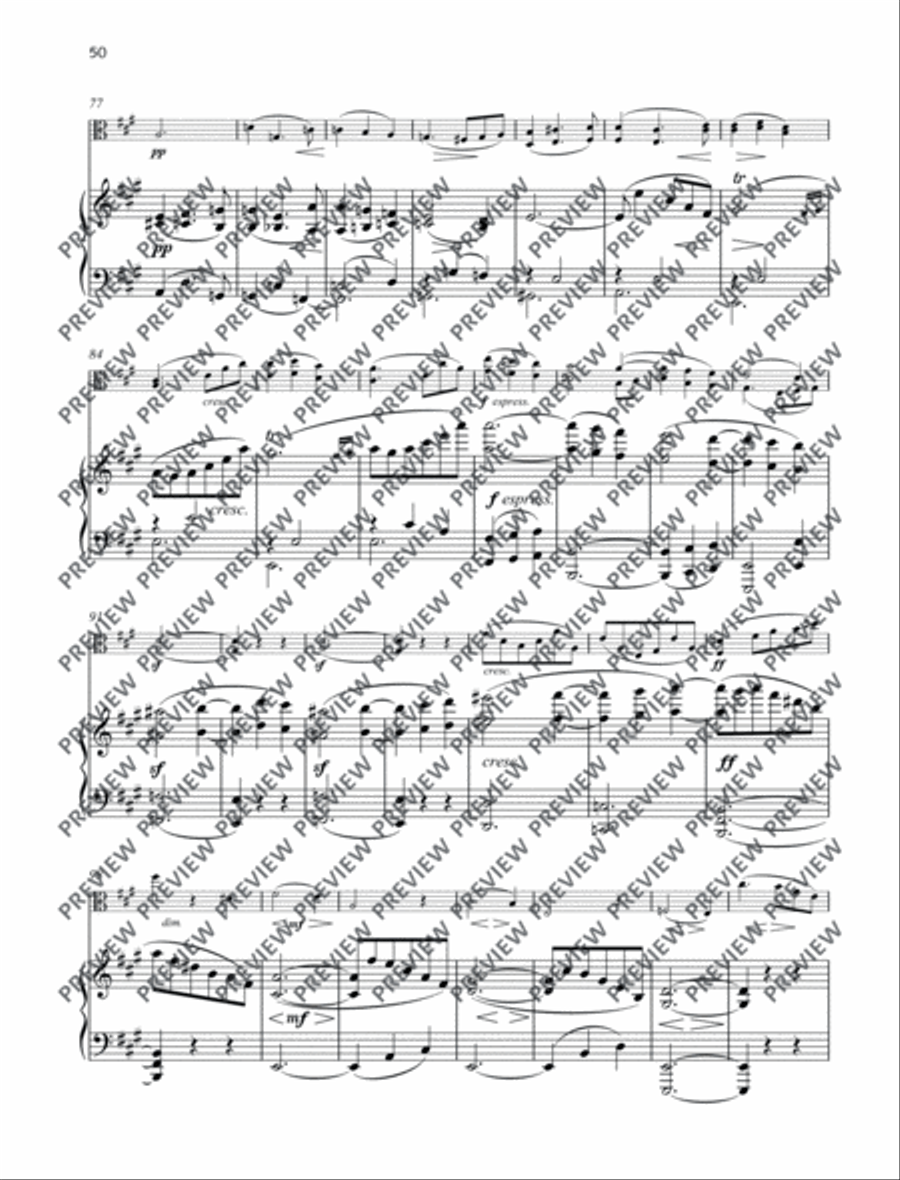 Phantasiestück Piano Accompaniment scores gallery preview page 5