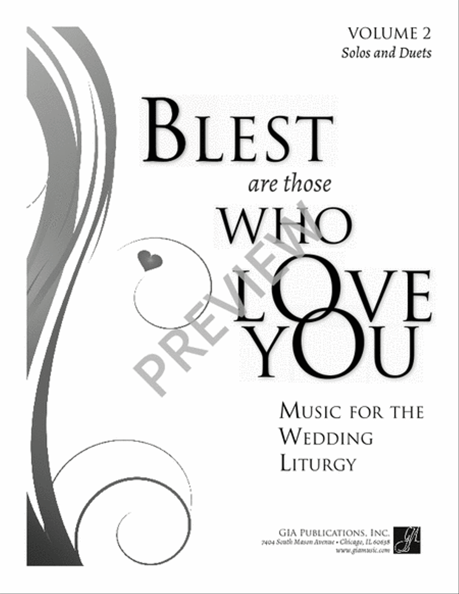 Blest Are Those Who Love You - Volume 2, Solos and Duets Sacred scores gallery preview page 3