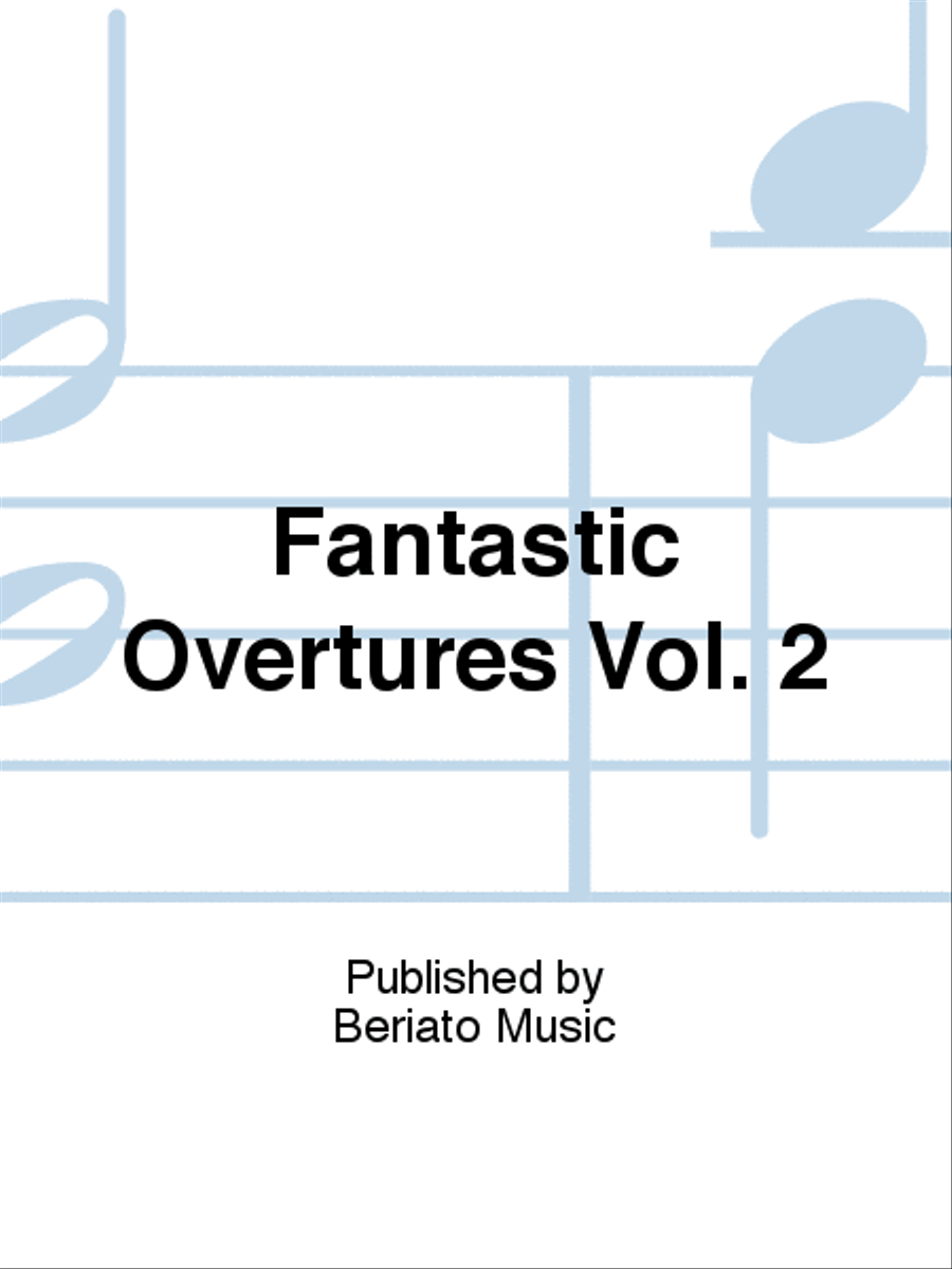 Fantastic Overtures Vol. 2 Brass Band scores gallery preview page 1