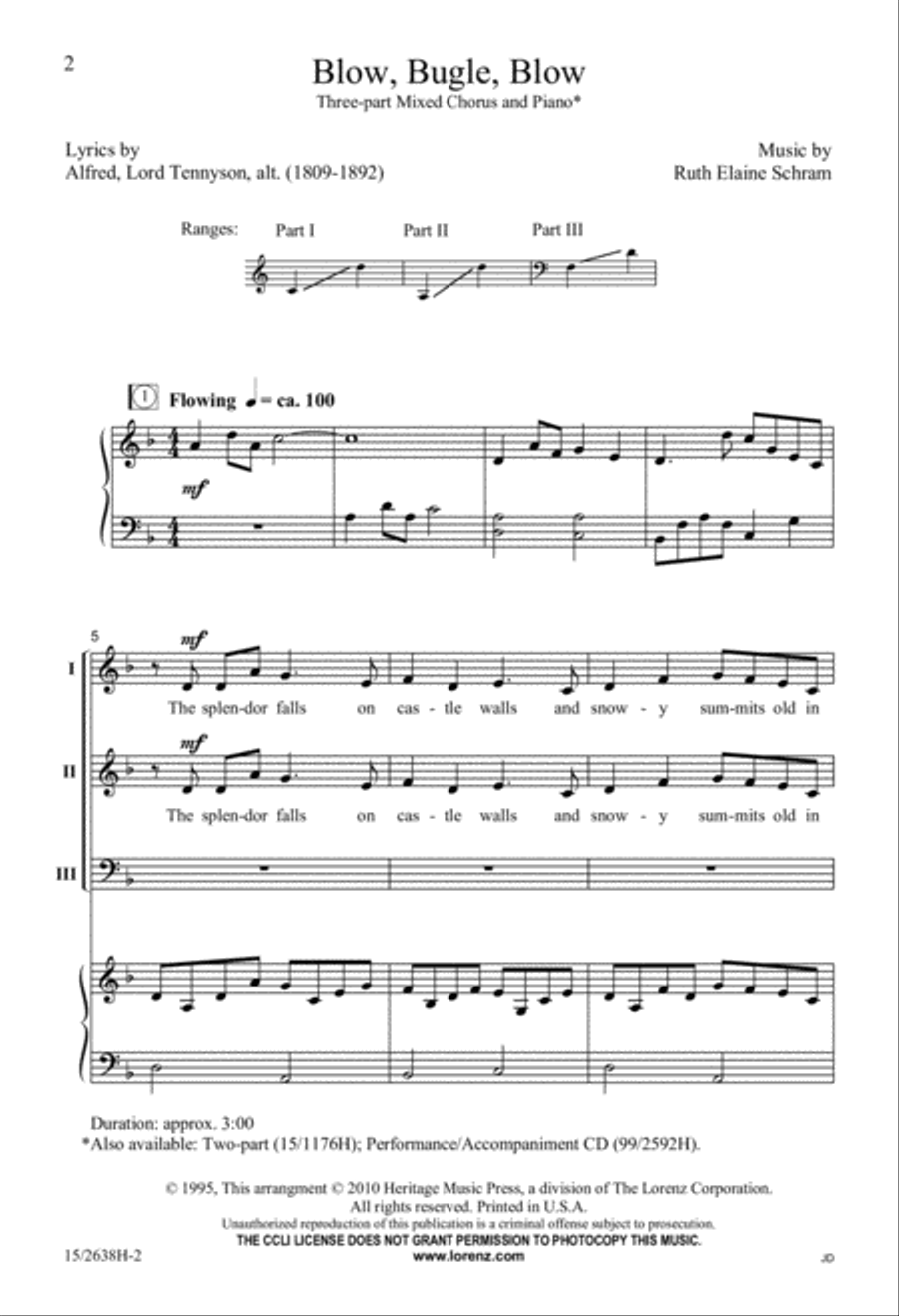 Blow, Bugle, Blow image number null