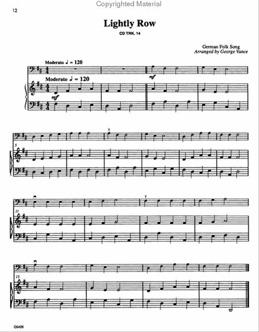 Progressive Repertoire for the Double Bass - Vol. 1 (Piano Accompaniment) Double Bass scores gallery preview page 3