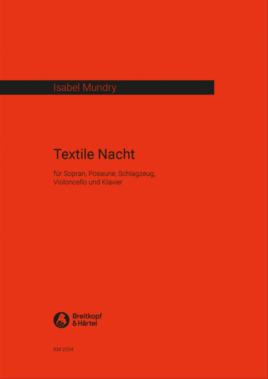 Textile Nacht String Quartet scores gallery preview page 1